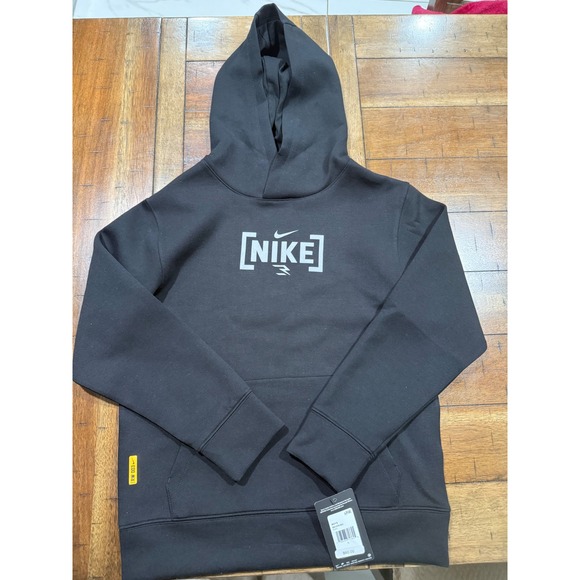 Nike Other - Nike 3Brand Russell Wilson Boys Black Pullover Hoodie Sweatshirt Large NWT